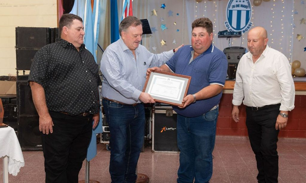 El Club Centro Juvenil 25 de Mayo de Colonia Bossi festejó su 50° aniversario