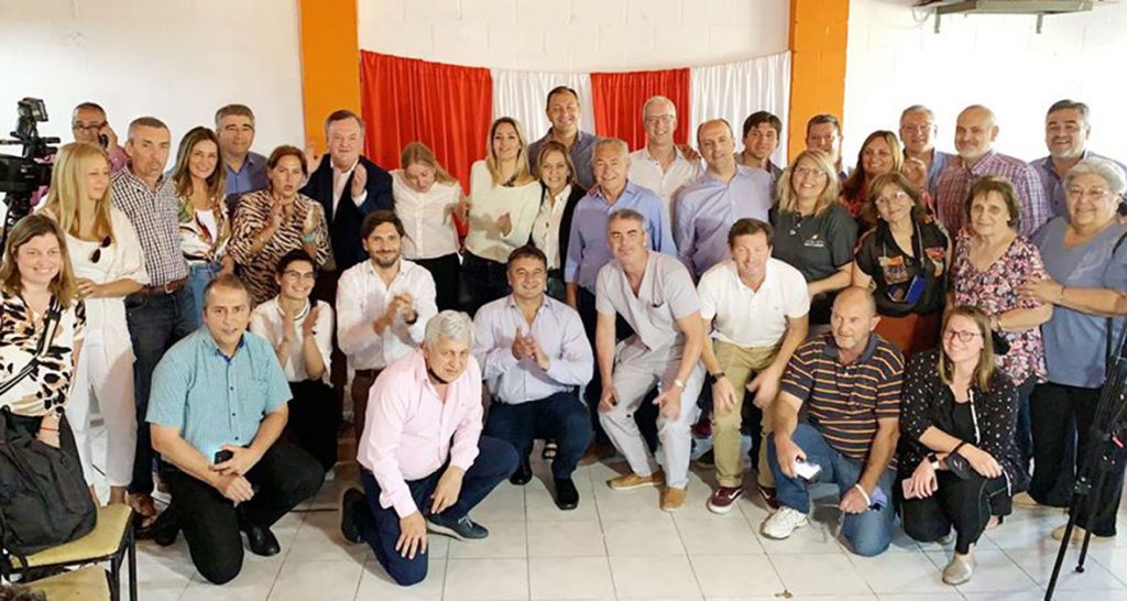 Los candidatos de “Juntos por el Cambio” realizaron una recorrida por el departamento San Cristóbal