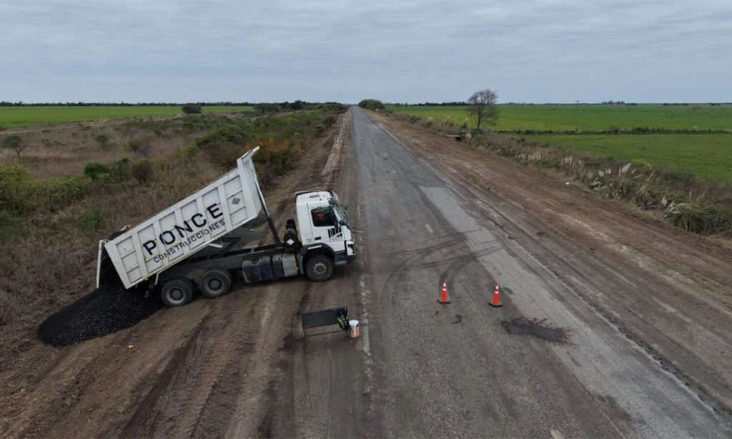Comenzó la obra de repavimentación de la Ruta Provincial Nº 13 entre Virginia y Capivara
