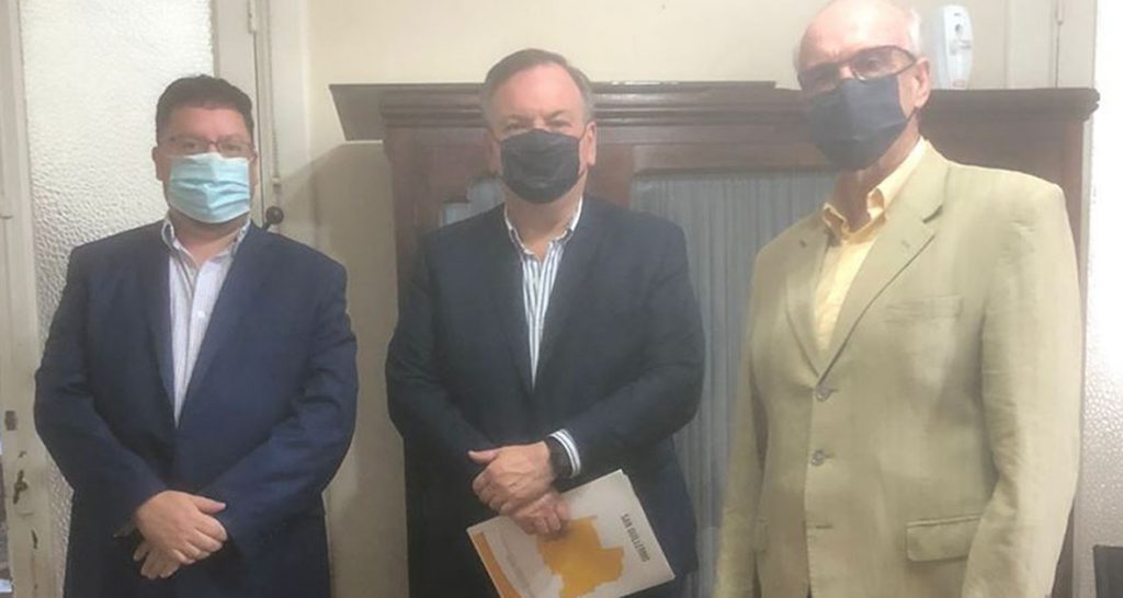 Realizan gestiones para prevenir el delito y luchar contra el narcotráfico en el Departamento San Cristóbal