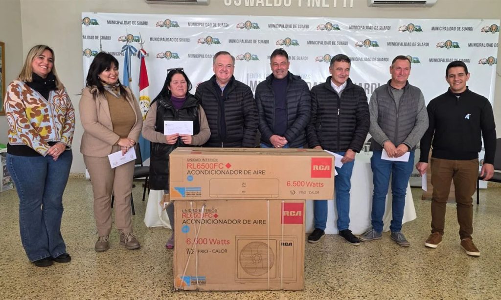 La ciudad de Suardi recibió más de $69 millones de aportes para obras públicas e instituciones