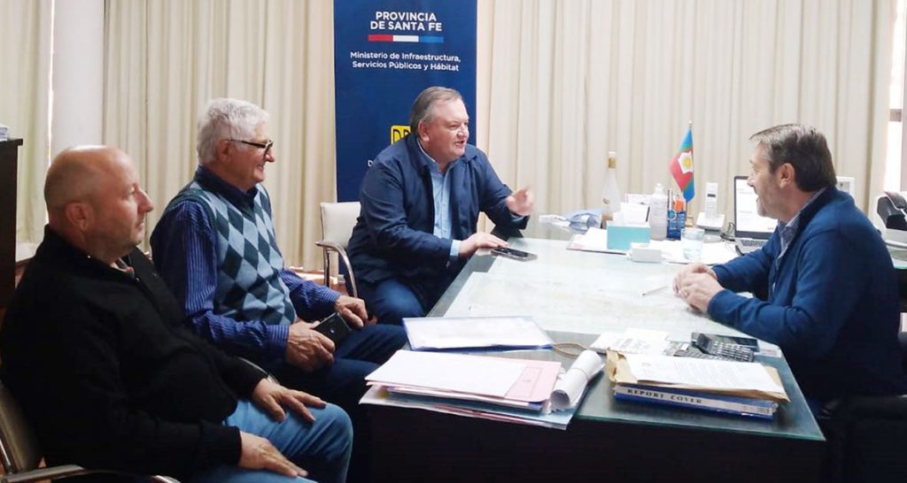 Colonia Bossi y Colonia Dos Rosas y La Legua solicitaron a Vialidad provincial la pavimentación de rutas