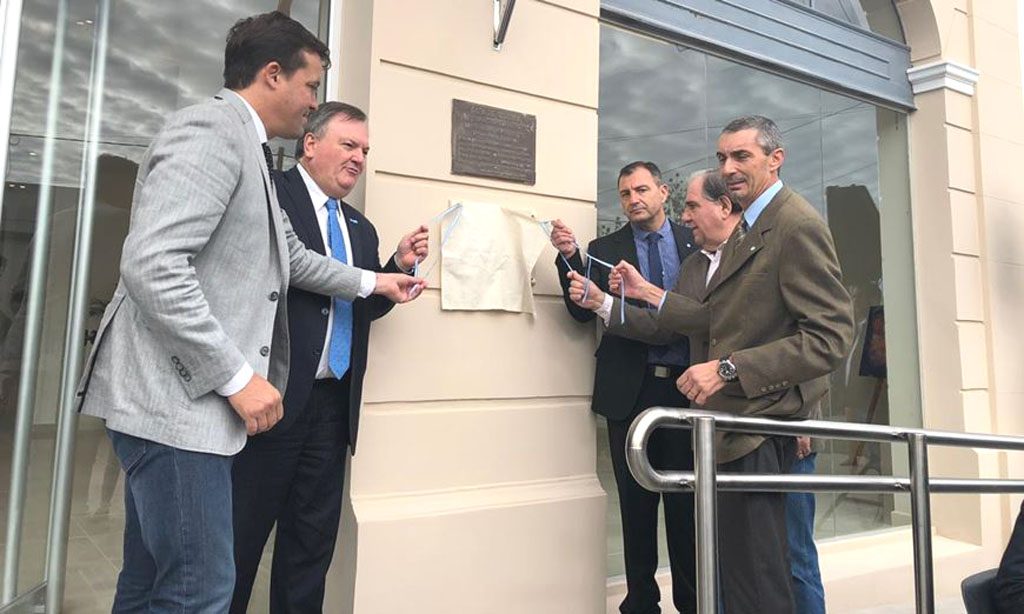 Inauguraron la 1° primera etapa de la Casa de Cultura de San Cristóbal