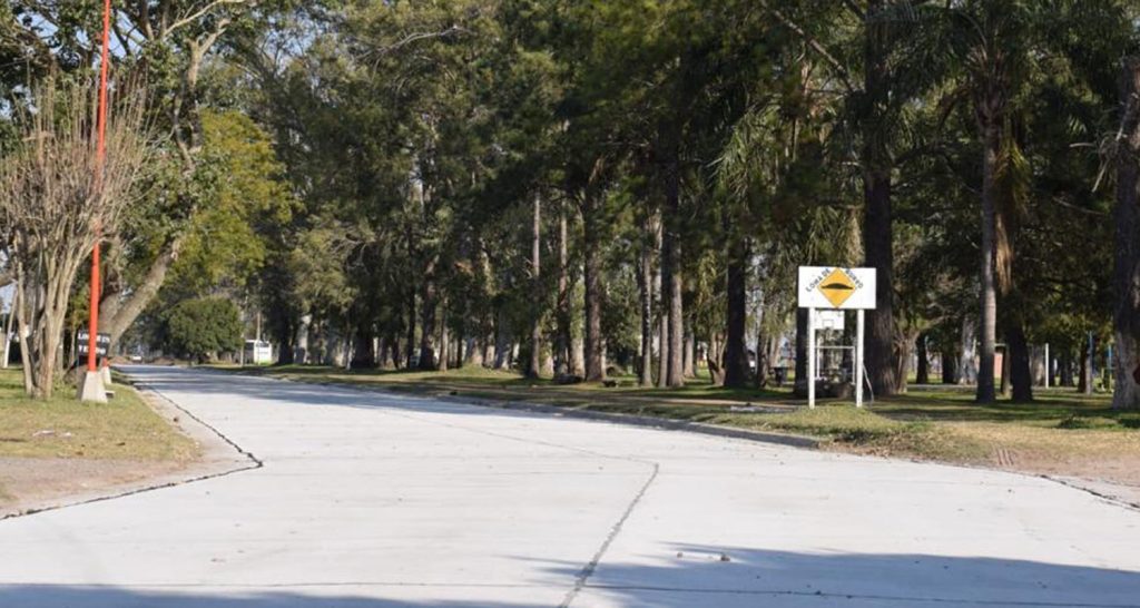 Se habilitó para el tránsito vehicular la avenida Santa Fe de Arroyo Aguiar