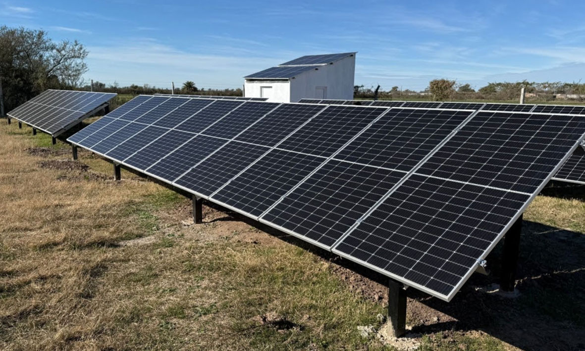 En Vila se pondrá en marcha la primera planta cloacal del país alimentada con energía solar
