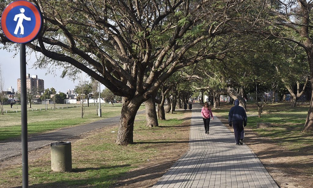 El Parque Federal de la ciudad de Santa Fe ya cuenta con un sendero para peatones y ciclistas