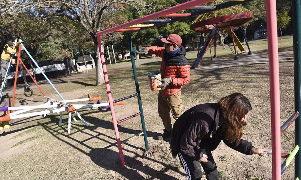 Restauran el Parque de la Locomotora para que vuelva a ser el más elegido por las familias santafesinas