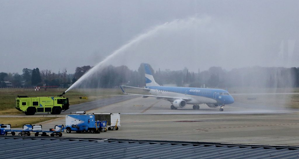 Hay un nuevo vuelo de Aerolíneas Argentinas que unirá Buenos Aires, Rosario y Reconquista