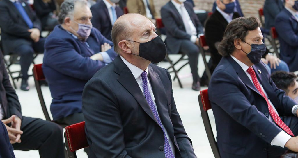 Perotti le pidió al ministro Aníbal Fernández una presencia fuerte de la Nación en el territorio santafesino