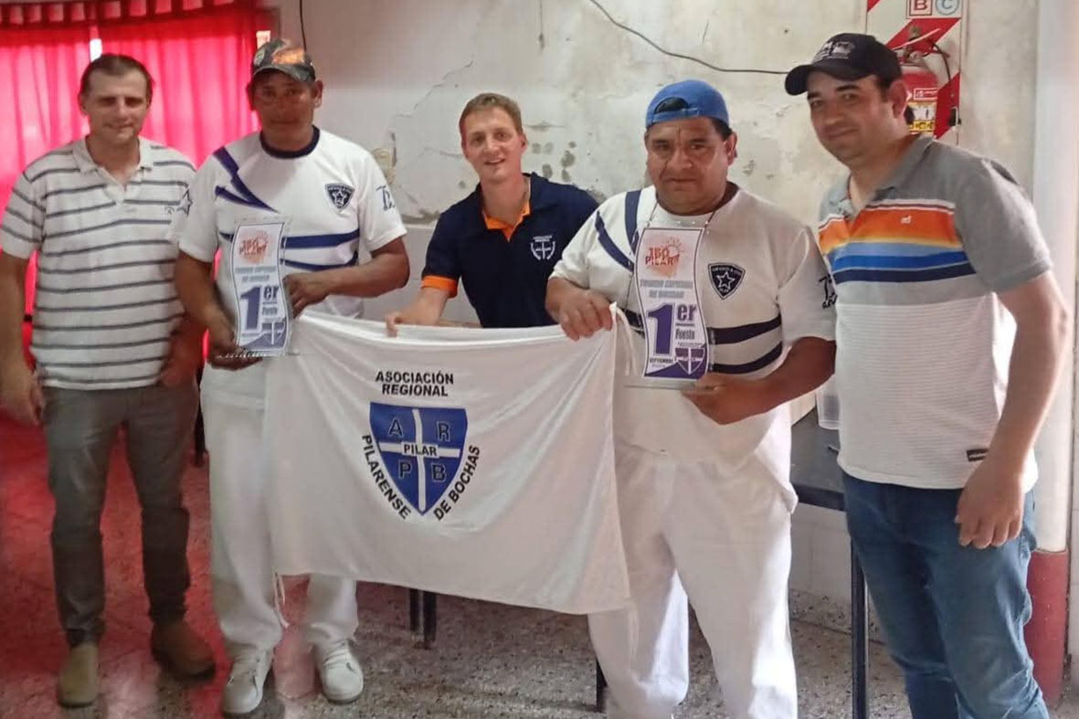 La localidad de Pilar fue sede del Torneo Especial de Bochas por el sesquicentenario