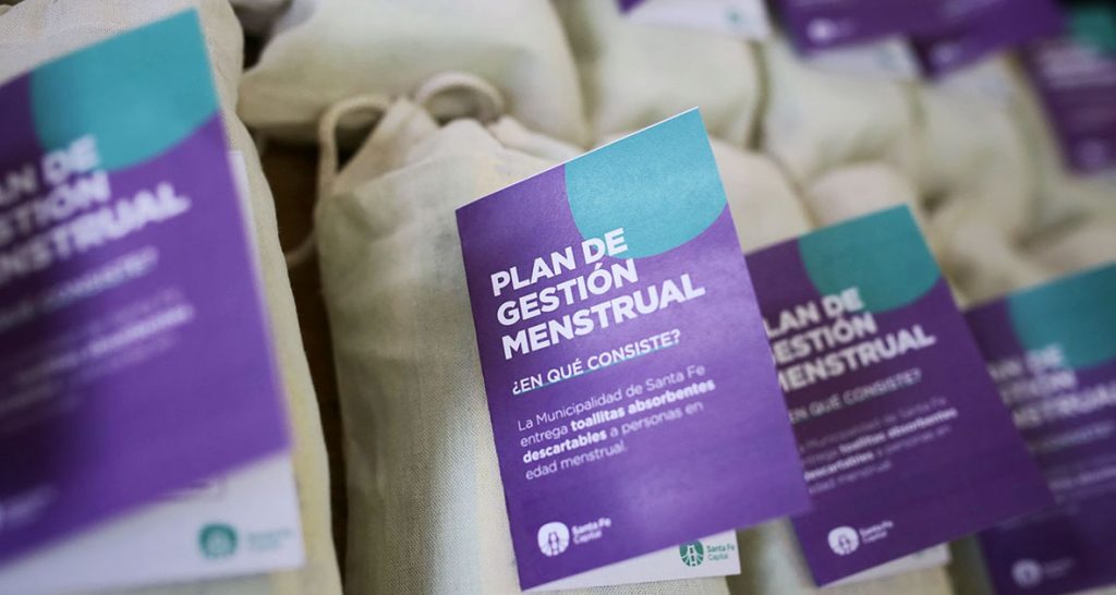 Más barrios de la ciudad de Santa Fe se suman al Plan Municipal de Gestión Menstrual