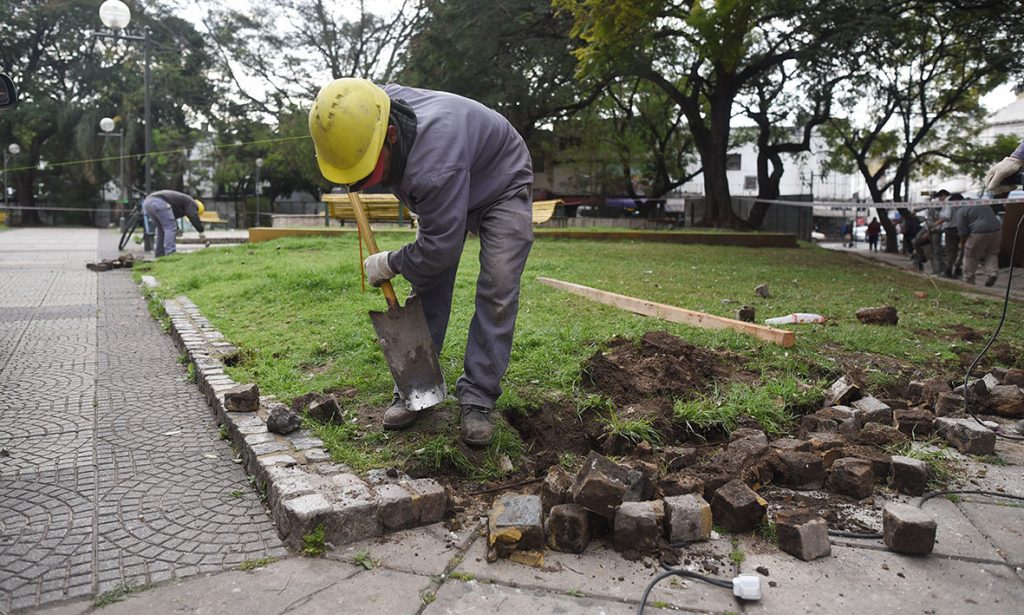Comenzó la remodelación de la plaza del Soldado Argentino en la capital santafesina