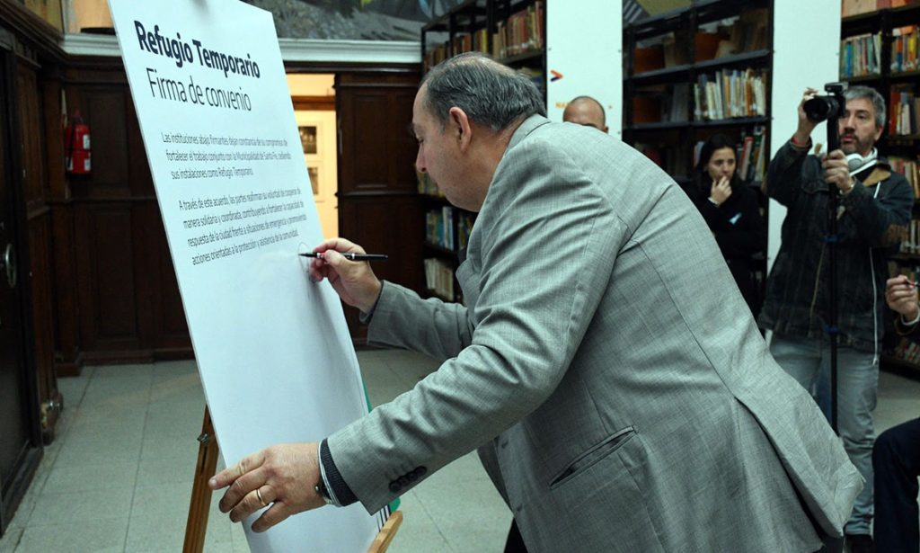 La Municipalidad de Santa Fe renovó convenios con 18 instituciones ante una eventual emergencia hídrica