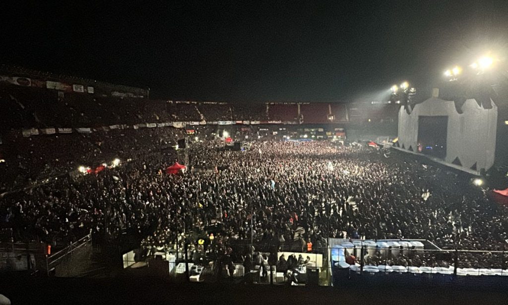 El estadio de Colón albergó a 38.000 fanáticos de La Renga según el balance realizado por la municipalidad