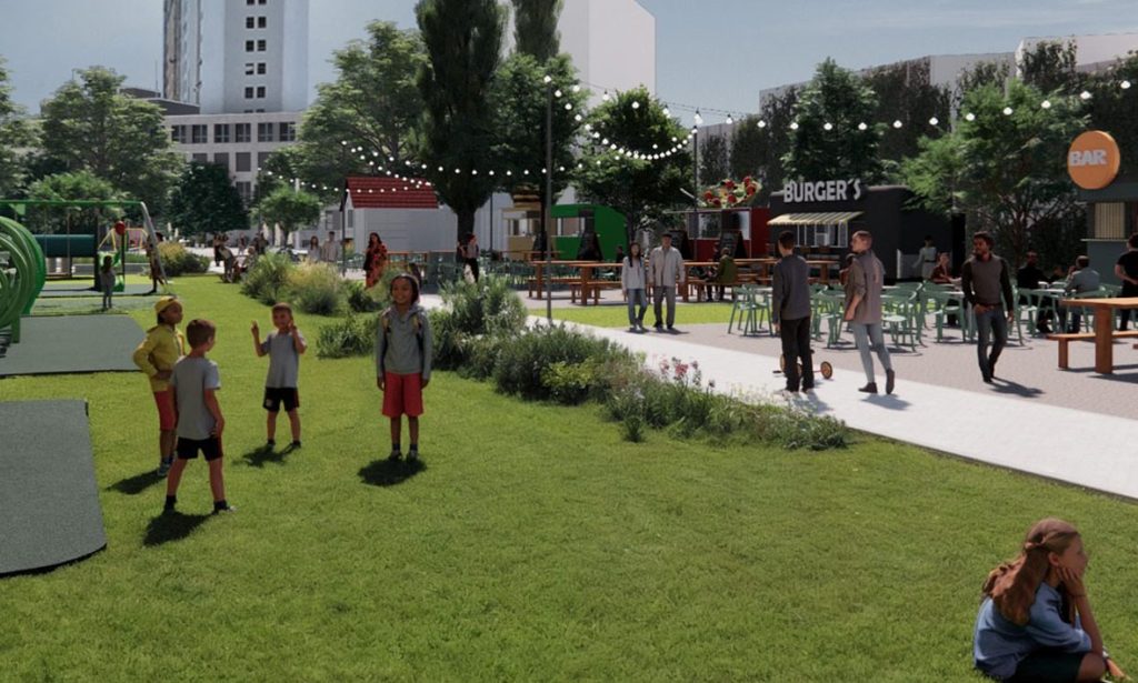 En la ciudad de Santa Fe construirán un nuevo polo gastronómico para recuperar un terreno usurpado