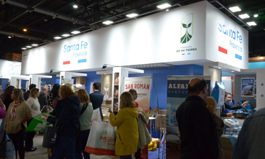 Unos 19 licenciatarios de la marca De Mi Tierra Santa Fe participaron de la feria Caminos y Sabores