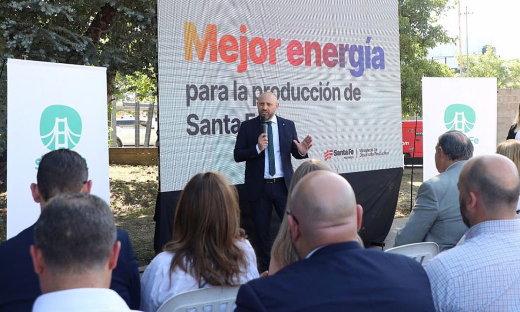El gobierno provincial invierte más de $2.600 millones para darle energía al Parque Industrial Los Polígonos l de Santa Fe