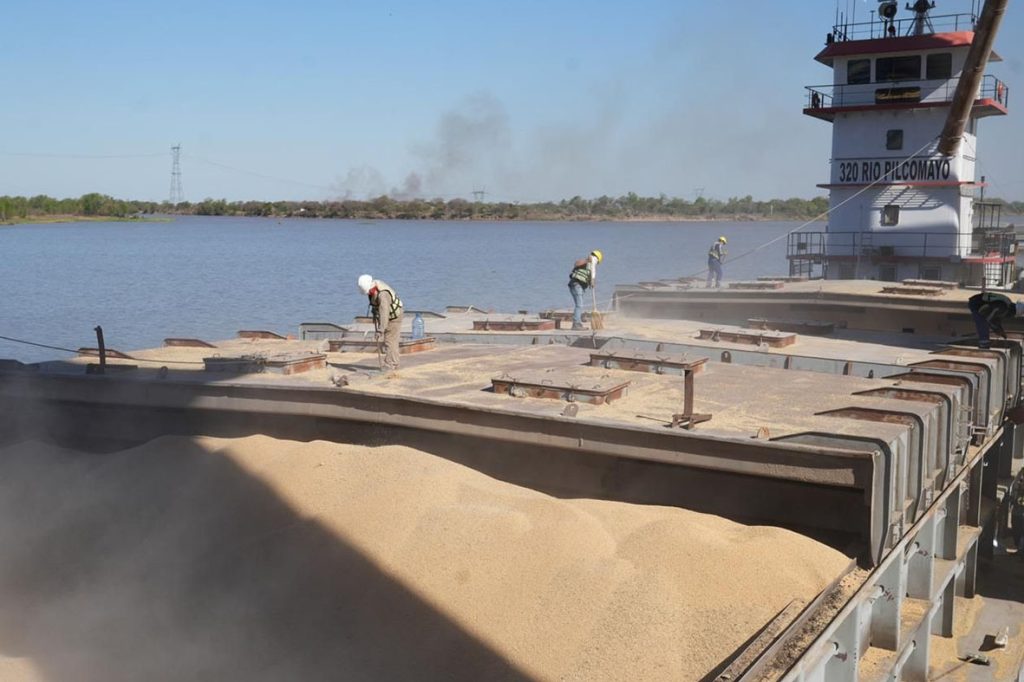 Los puertos públicos de todo el territorio santafesino alcanzaron niveles históricos de movimiento de cargas