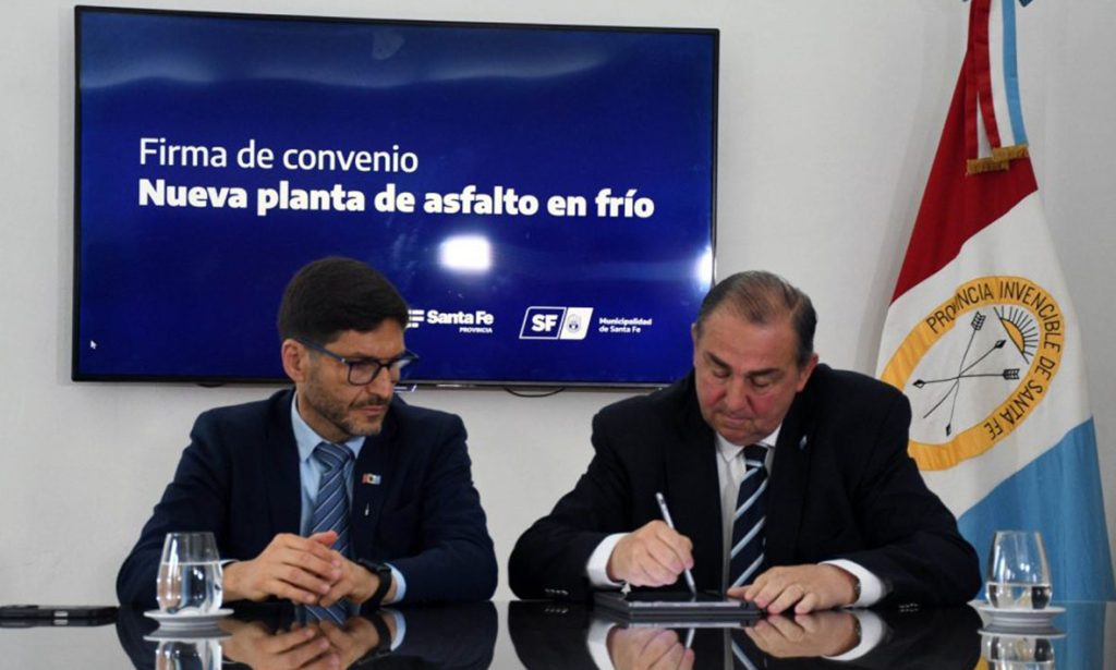 La Municipalidad de Santa Fe adquirirá una nueva planta asfáltica y equipamiento para la emergencia hídrica