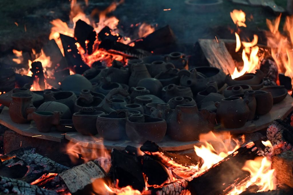 Se realizó la tradicional quema anual del Taller Municipal de Cerámica Artesanal de La Guardia