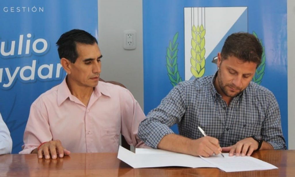 La comuna de Ramayón recibió fondos provinciales para la realización de la obra de cordón cuneta