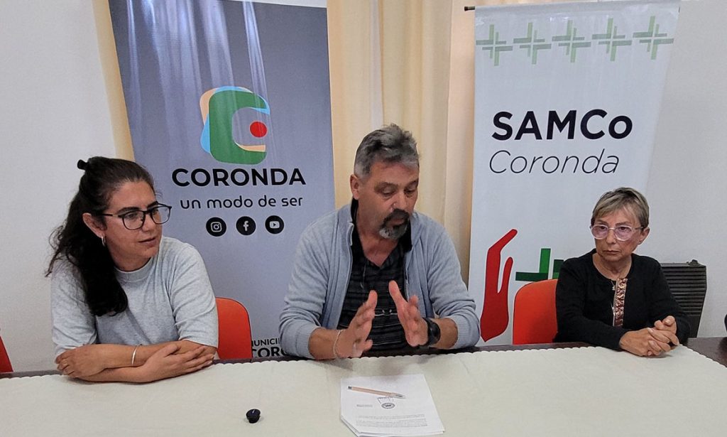 La municipalidad de Coronda y el SAMCO local firmaron un convenio de colaboración