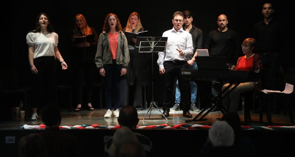 En Recreo se recordó las raíces italianas con música, textos y objetos