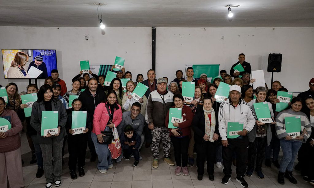El Plan de Regularización Dominial benefició a 47 familias de distintos barrios de la ciudad de Santa Fe