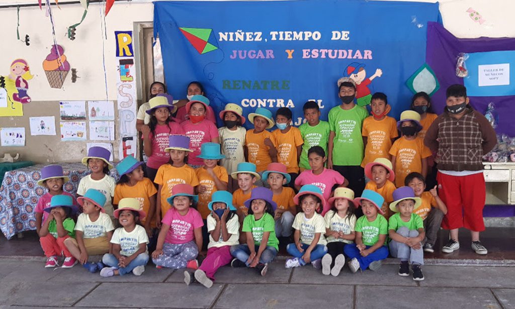 El programa CRECER del Renatre contiene a más de 500 hijos de trabajadores rurales en Salta, Jujuy y Tucumán