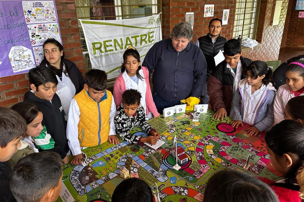 El RENATRE impulsó una agenda federal de concienciación por el Día Mundial contra el Trabajo Infantil