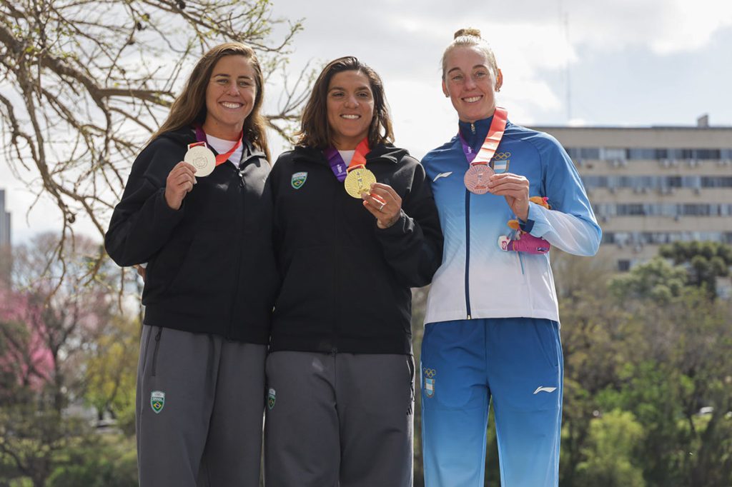 Una joven de San Jerónimo Norte sumó una medalla de bronce para Argentina en el lago del Parque del Sur