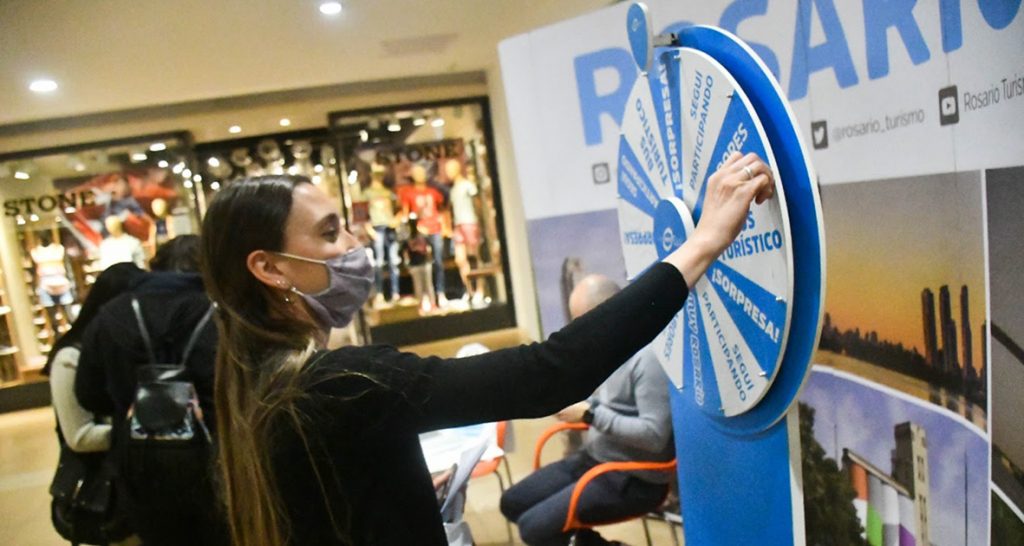 La ciudad de Rosario desarrolló una exitosa promoción turística en Mendoza