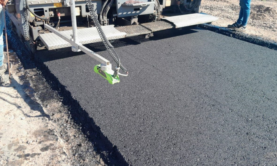 Se avanza con los trabajos de repavimentación de la Ruta 41s en el departamento San Jerónimo