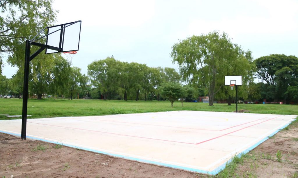 Se construirán tres nuevos playones deportivos barriales en la ciudad de Recreo
