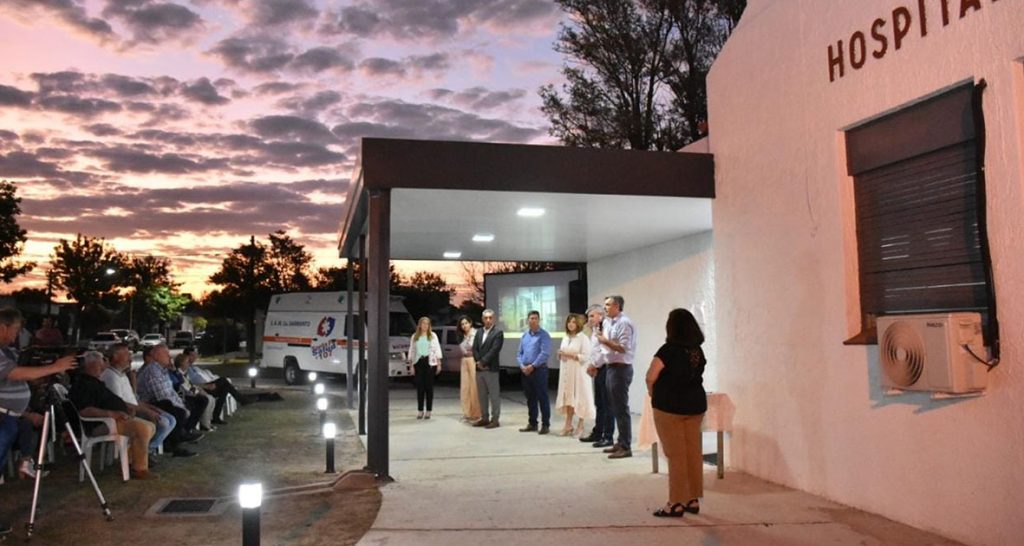 Fueron inauguradas las obras de refuncionalización del Samco en Sarmiento