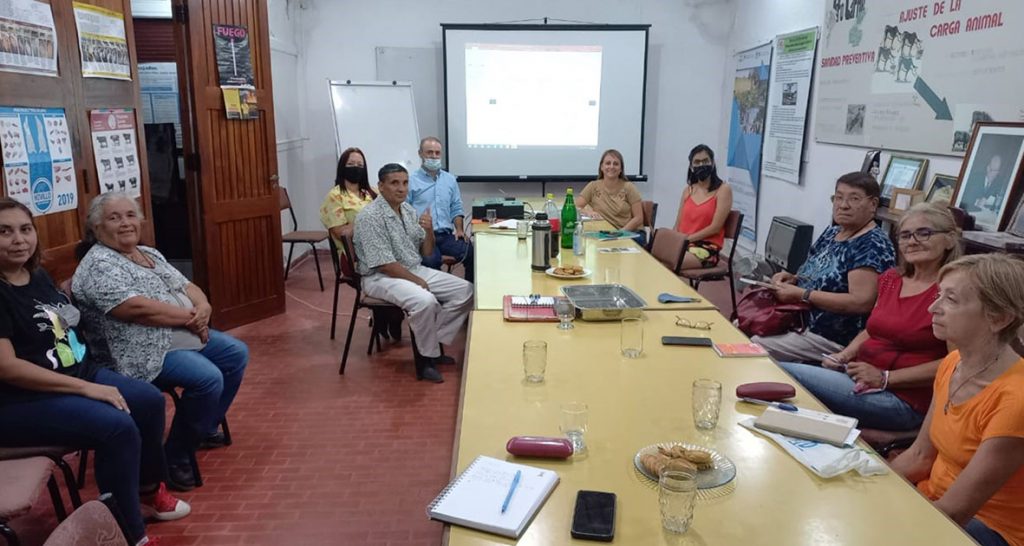 El INTA y la municipalidad de San Cristóbal proyectan huerta comunitaria y vivero inclusivo