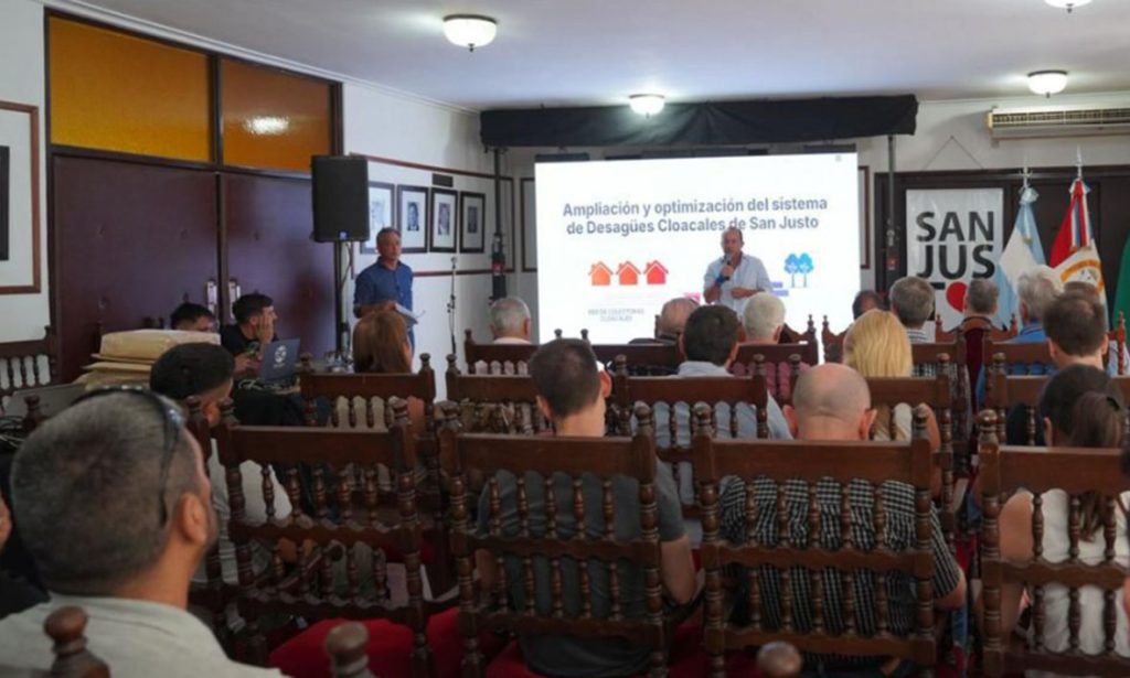 Se recibieron 11 ofertas económicas para ampliar el sistema cloacal de San Justo