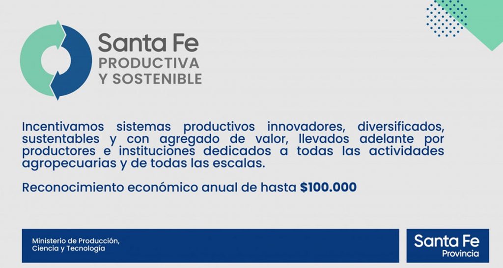 Invitan a los productores agropecuarios a participar del Programa Santa Fe Productiva y Sostenible