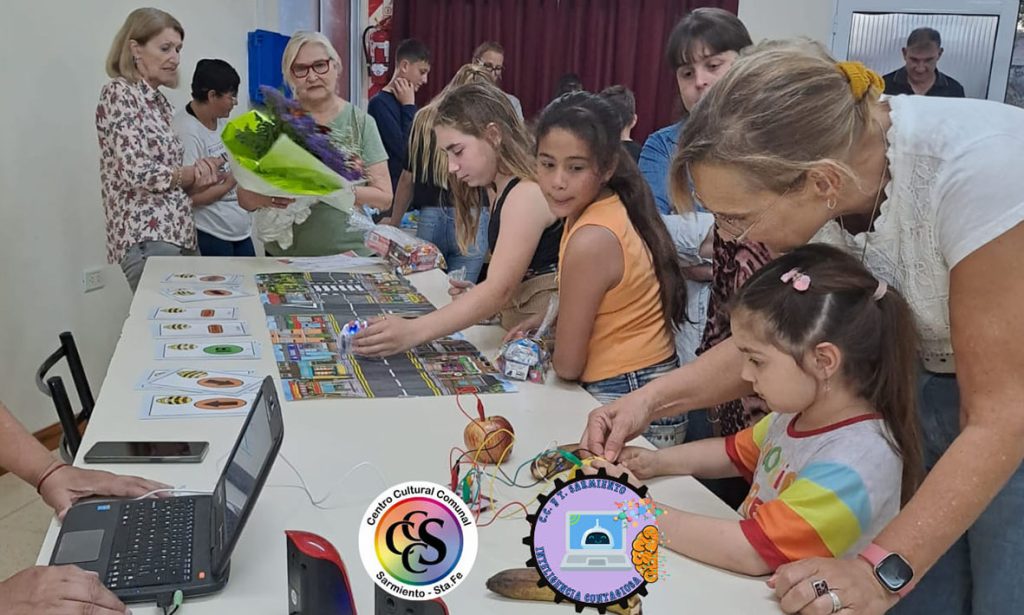 Se inauguró el Club de Ciencia y Tecnología en el Centro Cultural Comunal de Sarmiento