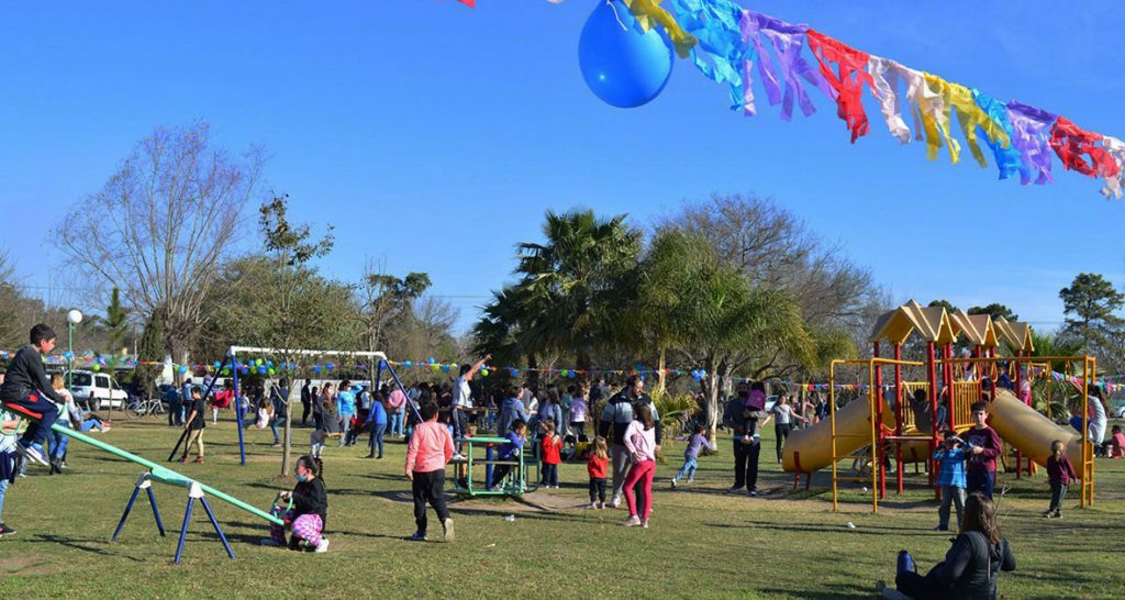 El Día del Niño se festejó en 11 puntos de la localidad Sauce Viejo