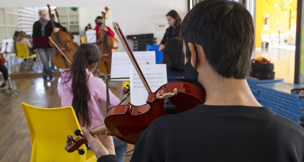 Ciudad de Santa Fe: el ciclo 2022 de Somos Música comenzó con 312 niñas y niños inscriptos
