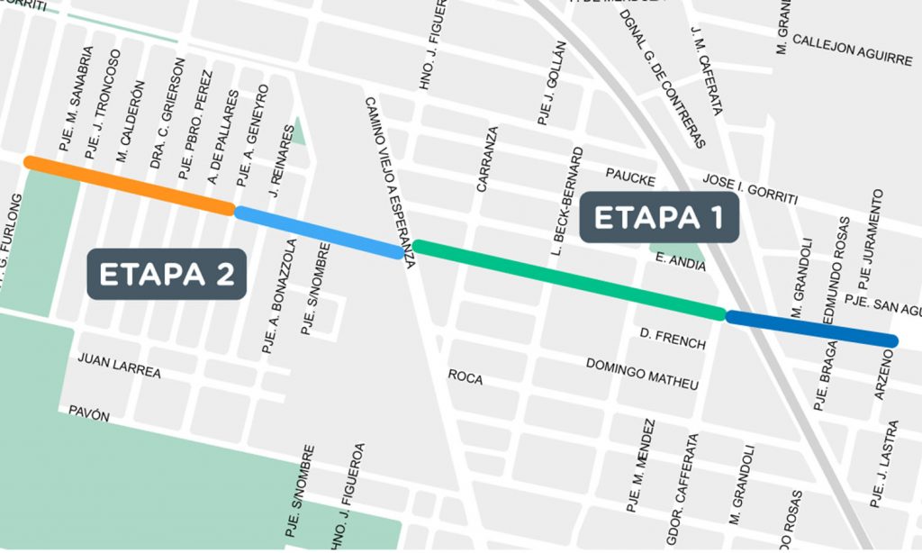 Se presentó en Santa Fe una importante obra de pavimentación y desagüe para calle Beruti