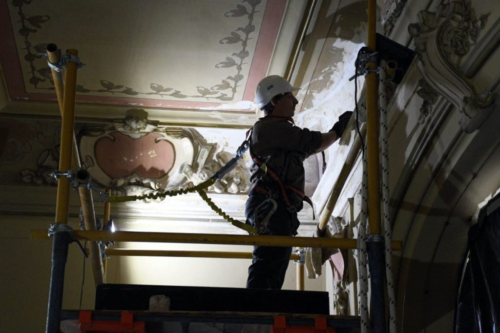 El Teatro Municipal “1° de Mayo” se encuentra en plena restauración, en el marco de su 120° aniversario