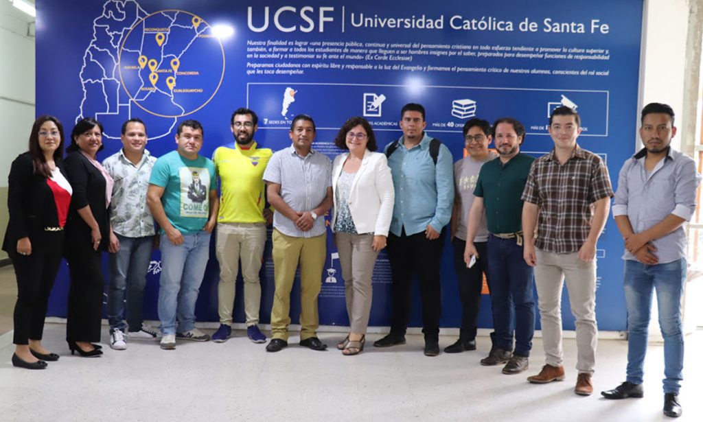 Ecuatorianos participaron del Doctorado en Ciencia Jurídica y en Educación en la Universidad Católica de Santa Fe