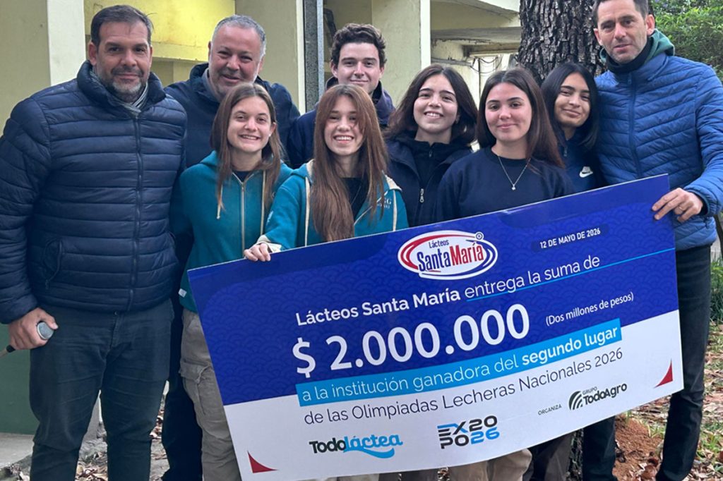 La Escuela Granja de la UNL accedió al podio en las Olimpíadas Lecheras Nacionales