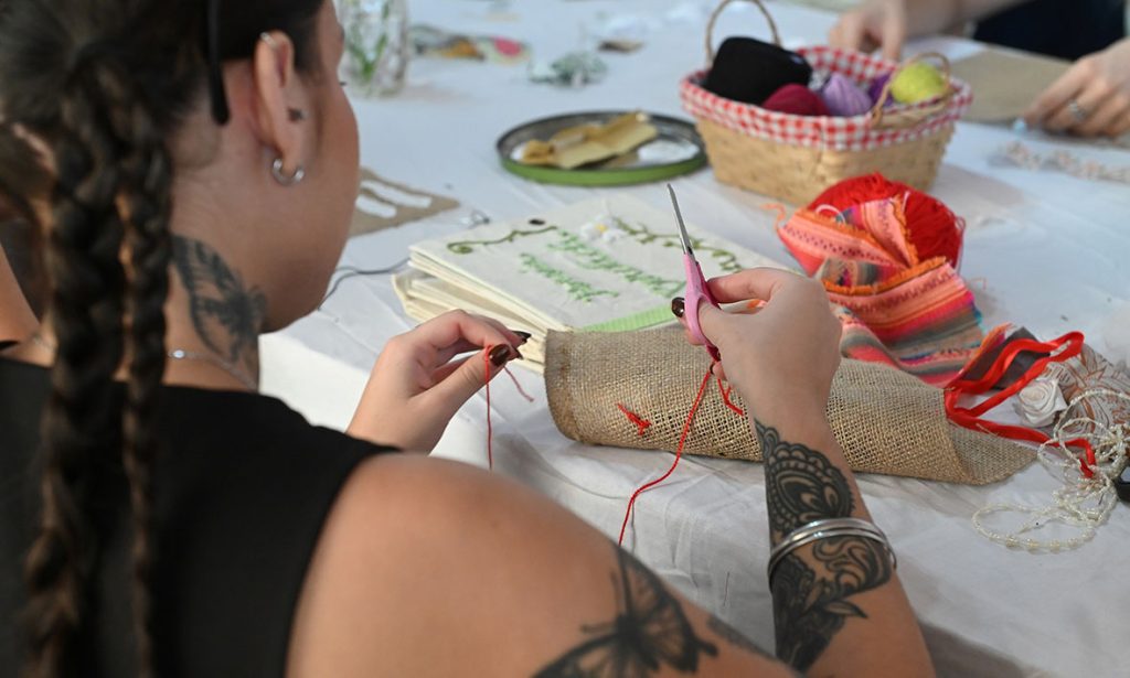 Se realizó una nueva jornada de feminismos y arte en el Foro Cultural de la Universidad Nacional del Litoral
