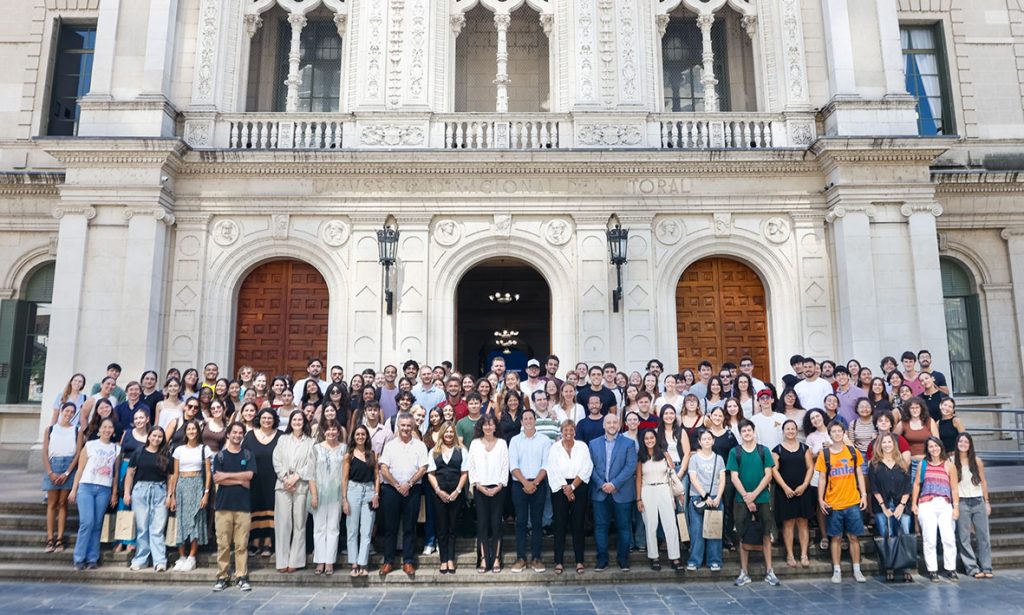 La Universidad Nacional del Litoral recibió a 62 estudiantes intercambistas provenientes de 10 países