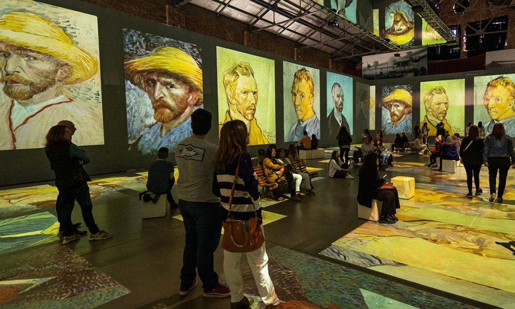 Unos 10 mil alumnos podrán ver la muestra “Van Gogh, experiencia de arte inmersiva” en La Redonda