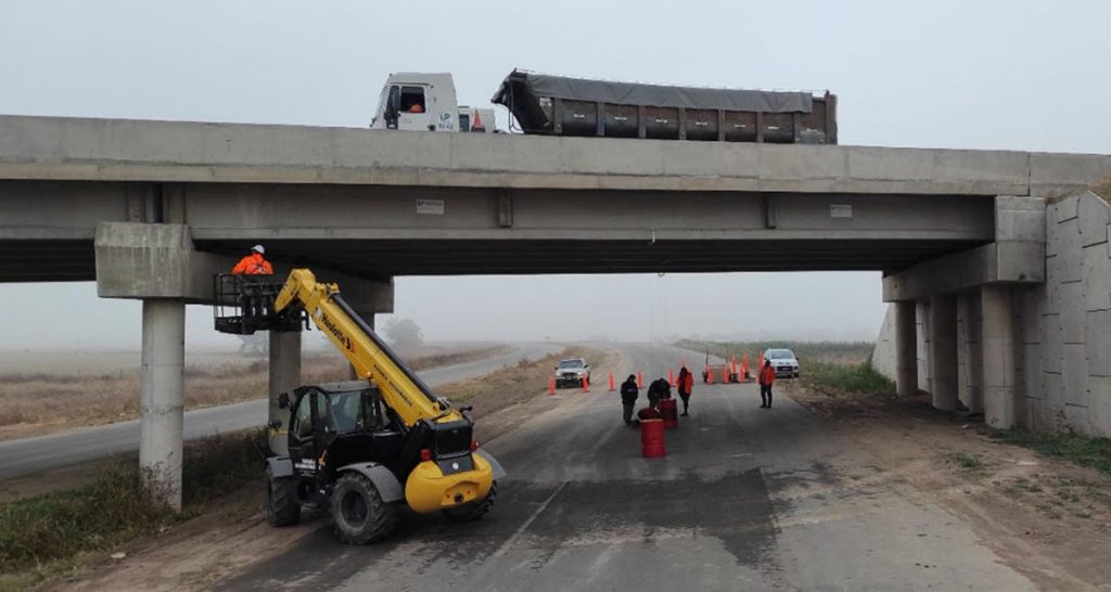 Se habilitará el puente en la Autopista de Ruta Nacional Nº 34 al sur de la ciudad de Rafaela