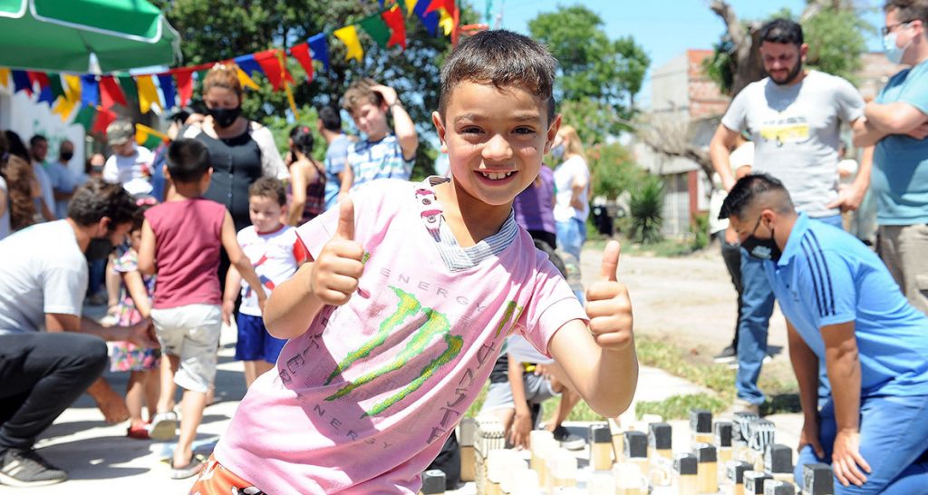 Villa Hipódromo ya disfruta del remozado edificio de la Estación y el Jardín de Infantes